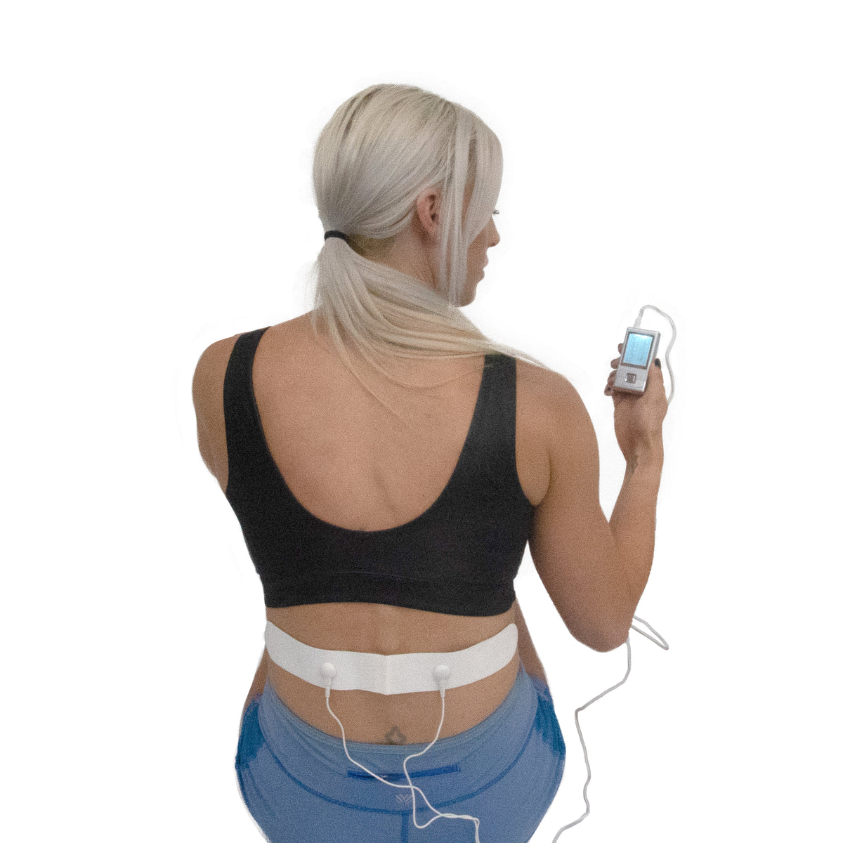 5 Pcs White SnapOn Long Strip Electrode Patches Pads