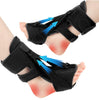 Plantar Fasciitis Brace for Plantar Fasciitis Pain Relief,Plantar Fasciitis Night Splint,Foot Drop and Achilles Tendonitis Brace,Night Splint for Plantar Fasciitis Men & Women(1 Pce Black), no sales tax except Kansas - HealthmateForever.com
