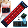 Upgrade version Cordless Red Infrared Light Therapy Belt Rechargeable Wireless for Body Waist Back Knee Joints Pain Relief, Reduce Inflammation, Faster Healing, no sales tax except for Missouri residents - HealthmateForever.com