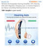 Limited Time Offer Only|Affordable Wireless Rechargeable Hearing Amplifier, OTC Hearing Aids with Magnetic Charging Case, 2 Channel Digital in Ear Noise Cancelling Hearing Devices for Seniors - HealthmateForever.com