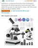#1 Best Seller Microscope for Adults Kids, 100X-2000X BEBANG Compound Microscope with Microscope Slides, Microscope Kit for Kids Students Home School Lab , no sales tax except Kansas - HealthmateForever.com
