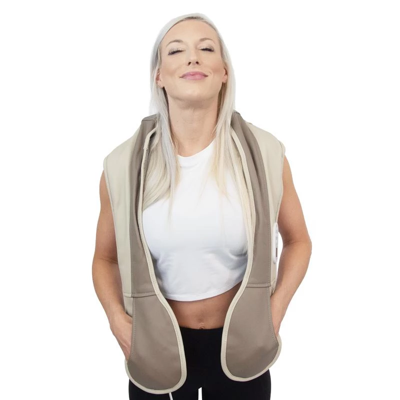 Remote controlled HealthmateForever Neck Shoulder and Back Massager with Heat P016(SHIP TO USA ONLY) - HealthmateForever.com
