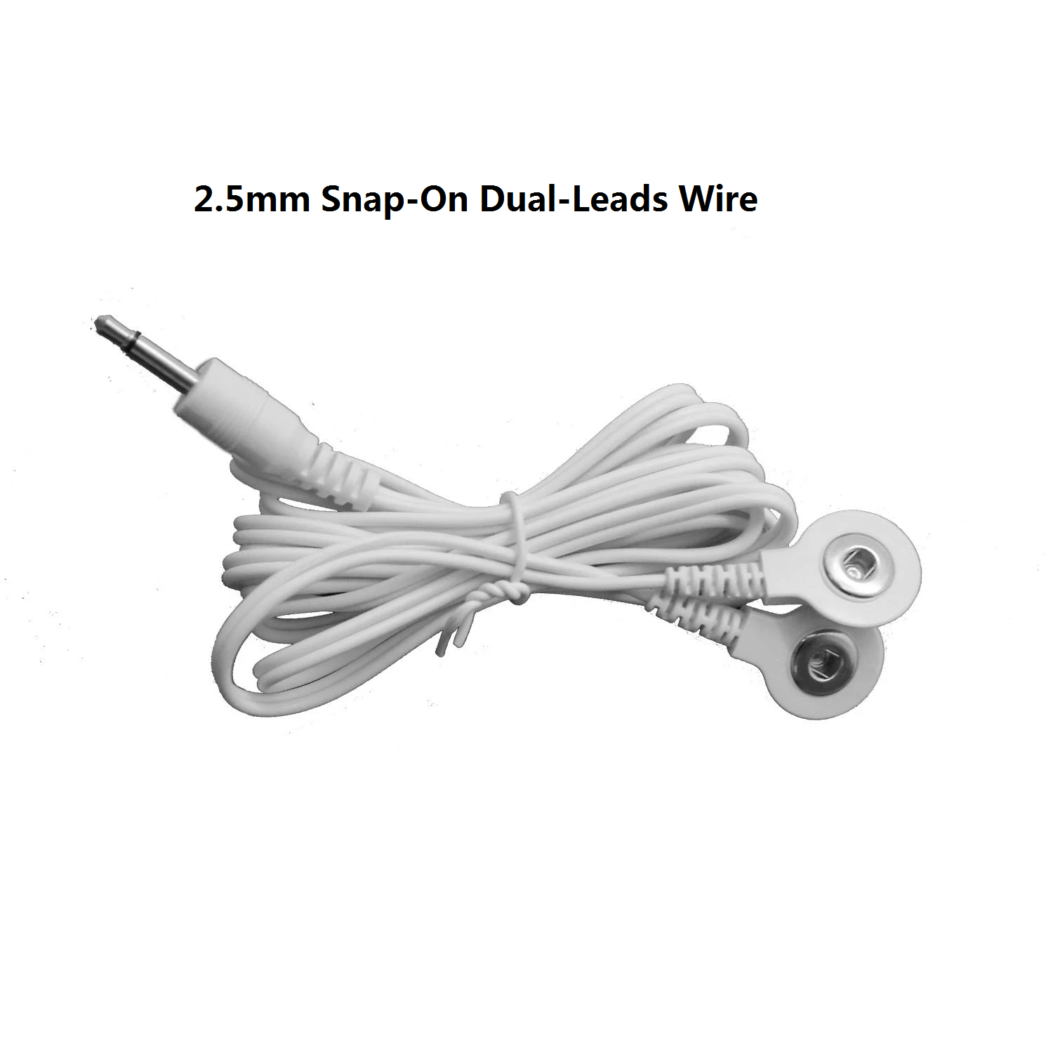 2 Sets of Snap-On Dual-Leads Electrode Wires - HealthmateForever.com