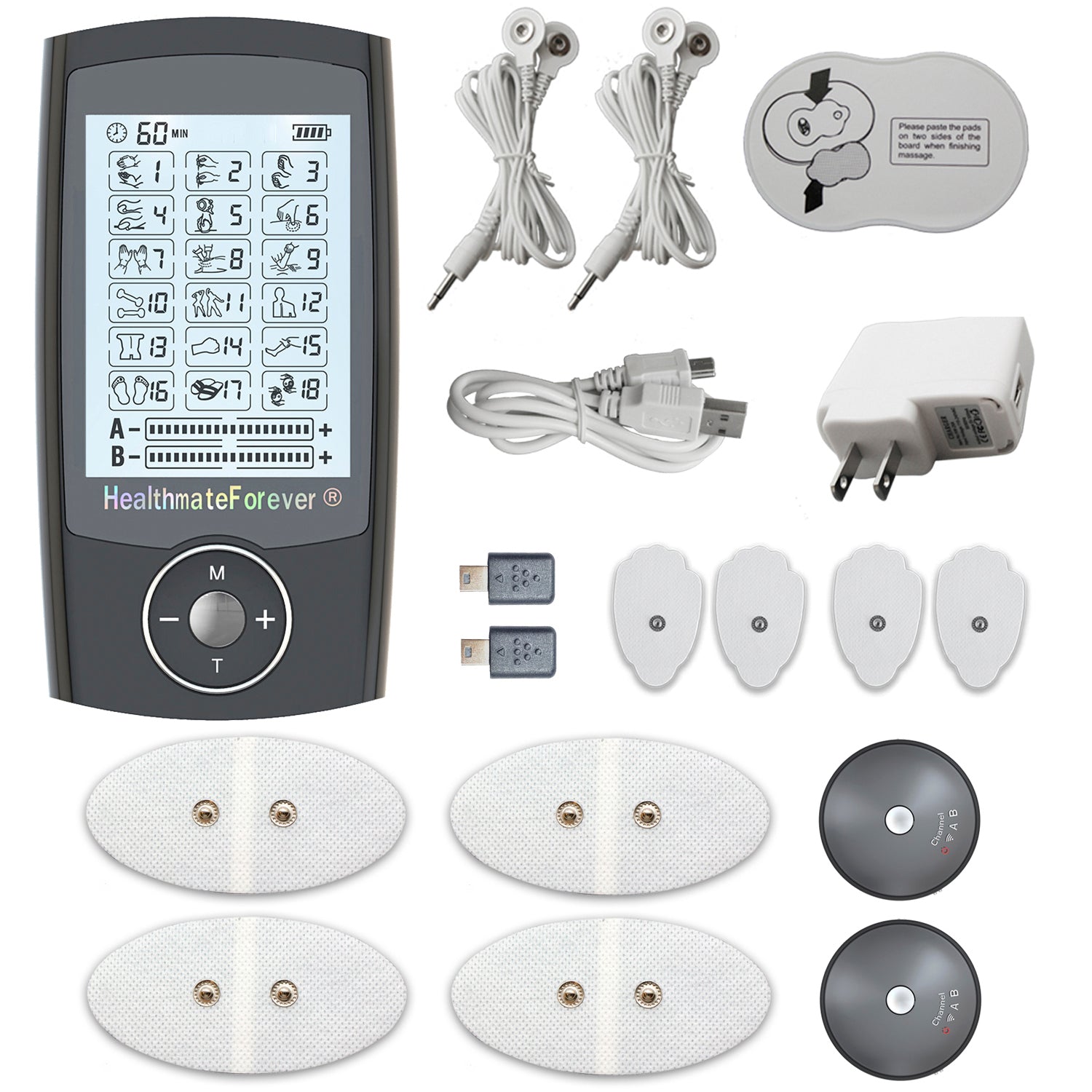 HealthmateForever Therapeutic Solutions FDA Pain Relief TENS UNIT Tested  Working