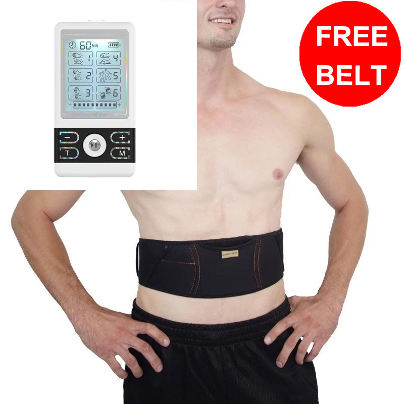 BM6GL Wireless Rechargeable TENS Unit & Muscle Stimulator for Back