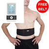 FREE Massage Belt + BM6GL Wireless Rechargeable TENS Unit & Muscle Stimulator for Back Shoulder Sciatica Nerve Pain Relief - HealthmateForever.com