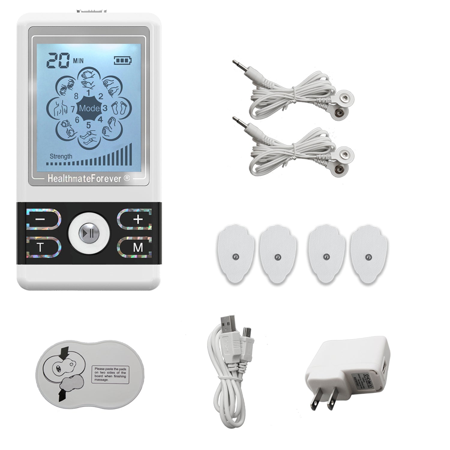 M-802 TENS EMS Unit Muscle Stimulator - OlaHealth