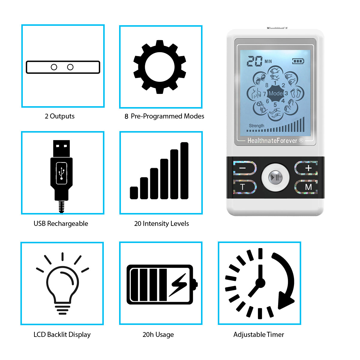 N.A. Wellness Wireless Electronic Muscle Stim