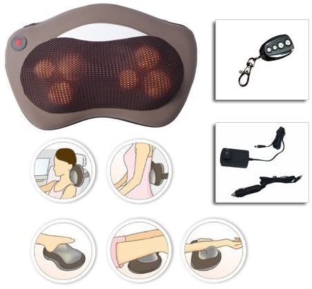 Remote controlled HealthmateForever Shiatsu Full body massage pillow with heat (SHIP TO USA ONLY) - HealthmateForever.com