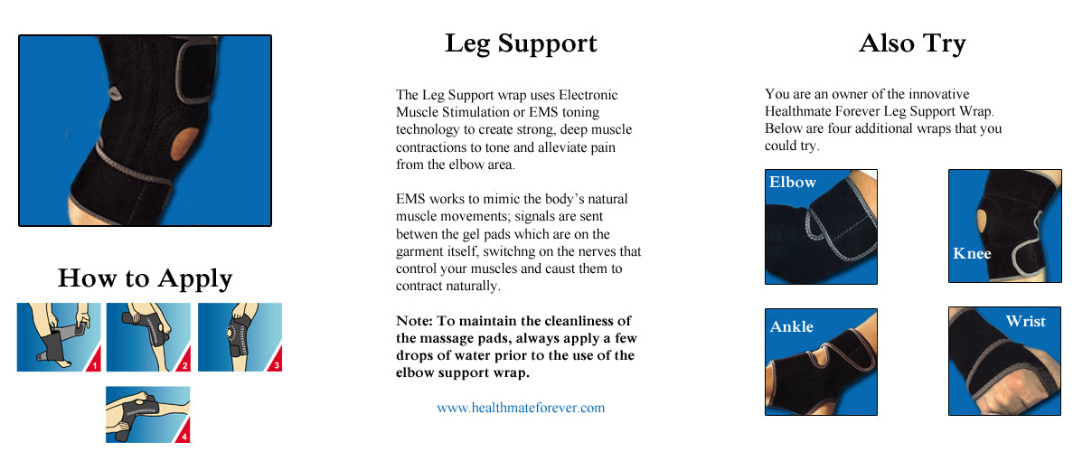Electrotherapy: Muscle Stimulation support
