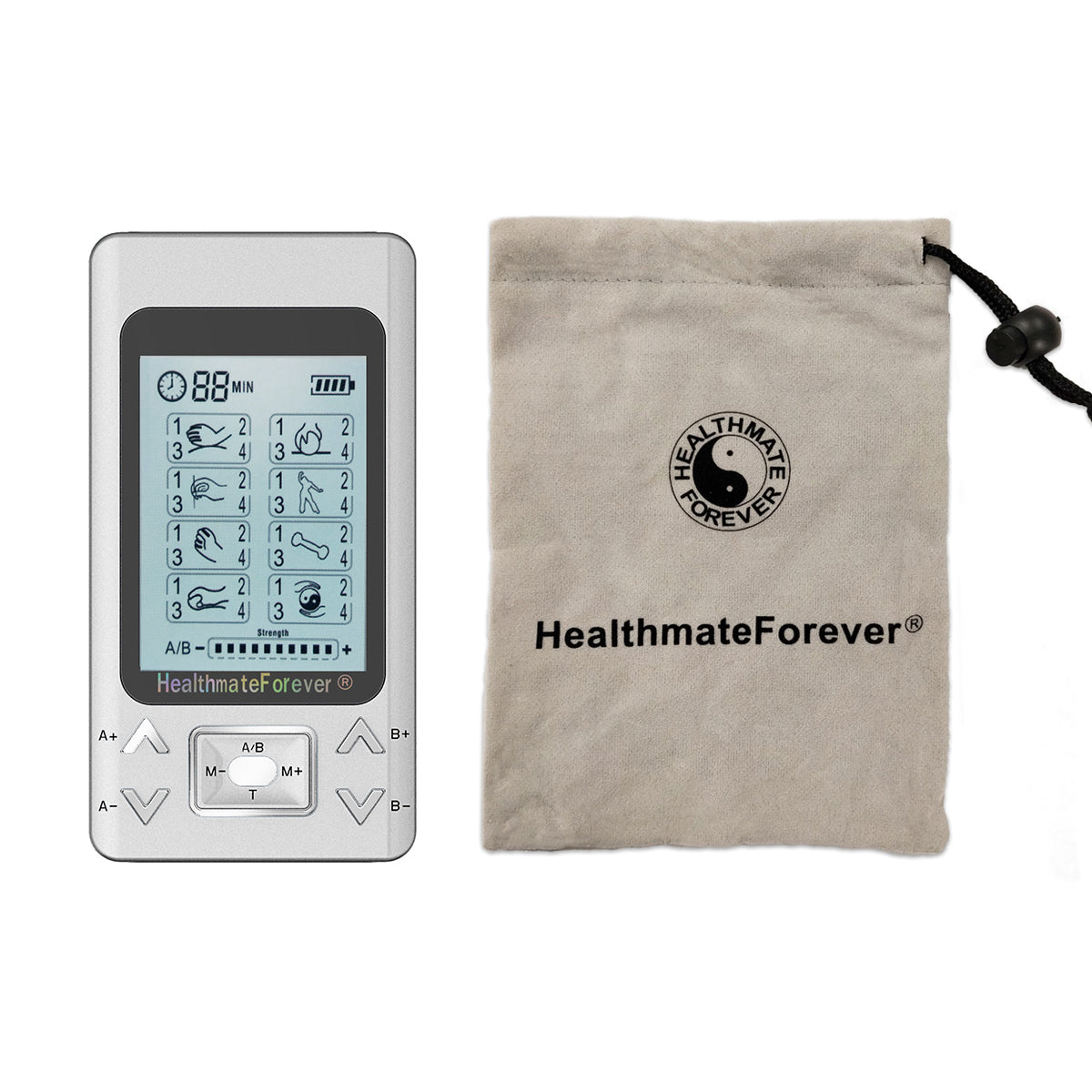 Deluxe TENS Unit and Accessories. EMS Muscle Stimulator Machine, Muscle  Growth & Electric Stimulator for Physical Therapy. TENS Device for Back  Pain