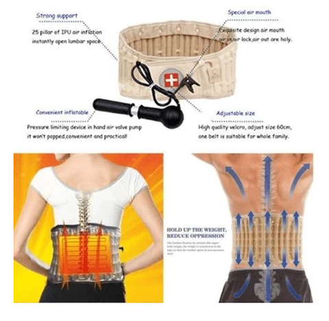 LUMBAR BACK PAIN RELIEF BELT