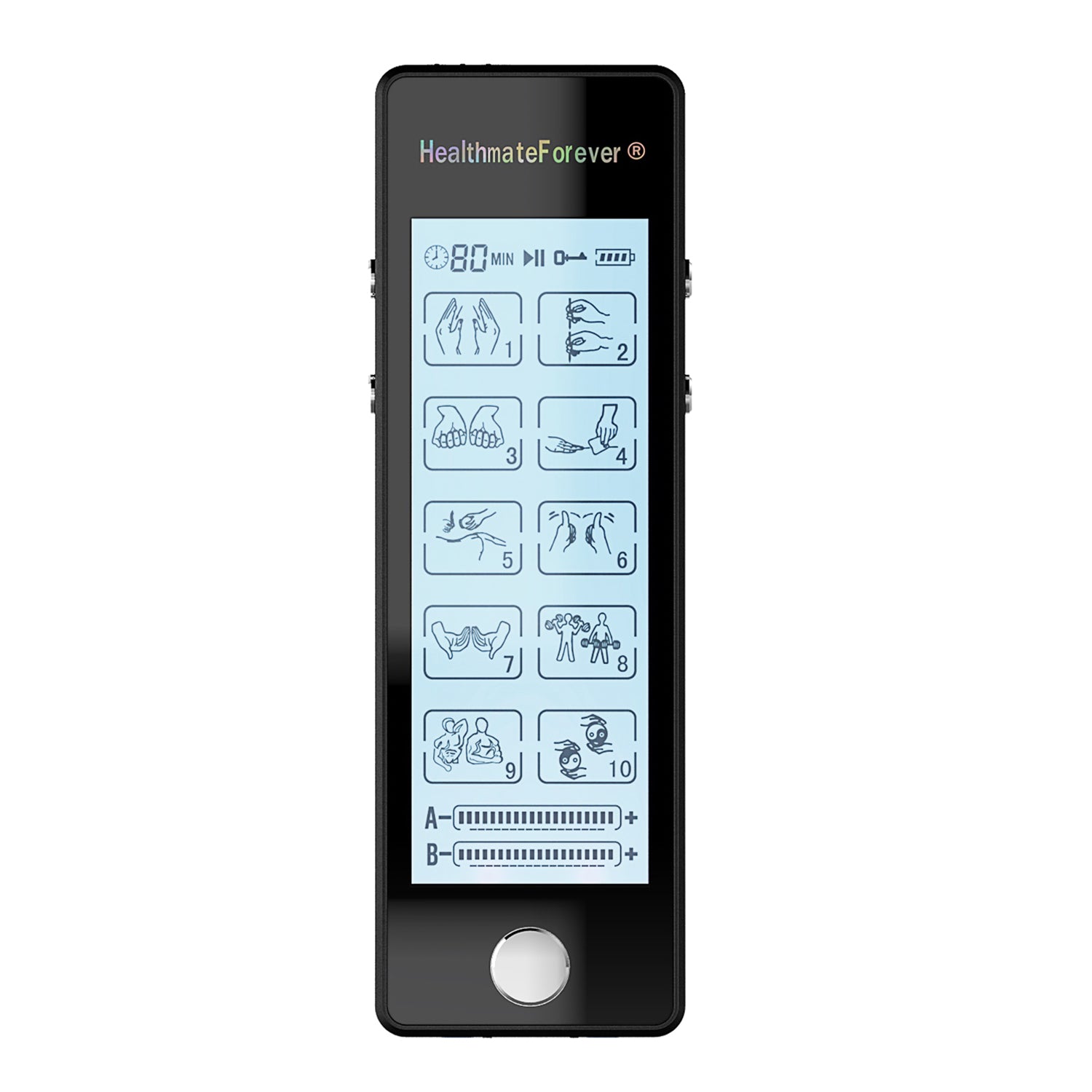 Touch Screen TS10ABV TENS Unit & Muscle Stimulator - HealthmateForever.com