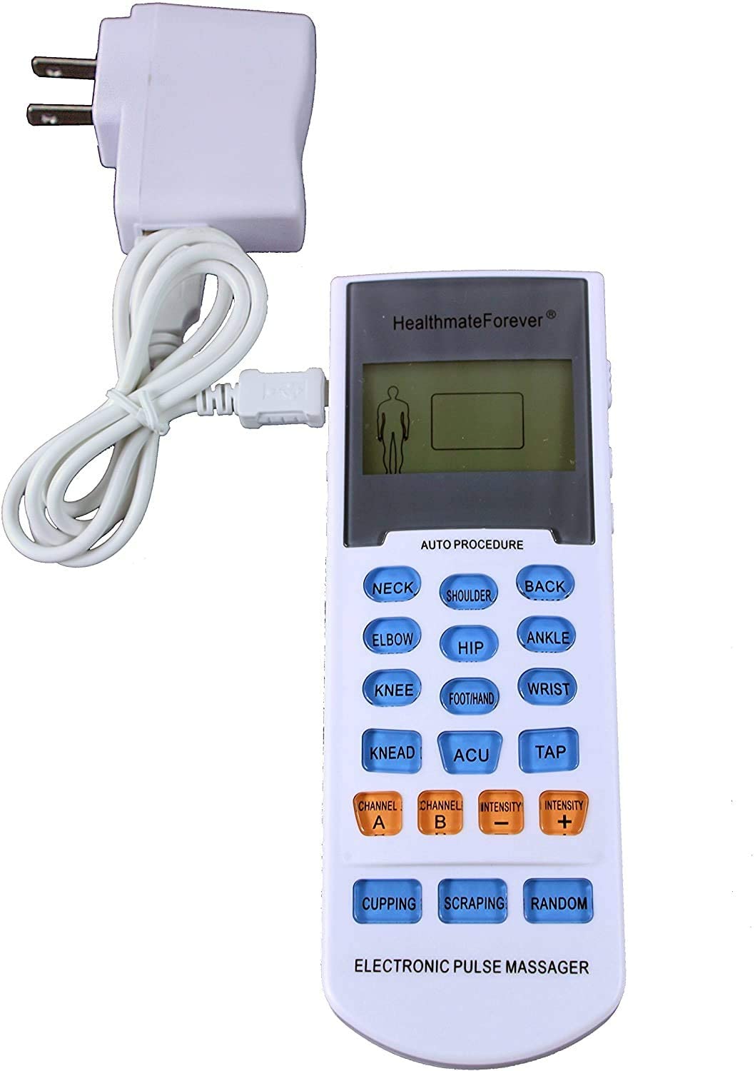 2nd Edition YK15RC Wireless Rechargeable Pain Relief TENS UNIT & Muscle Stimulator, 4 outputs, apply 8 pads at the same time - 2 Year Warranty - HealthmateForever.com