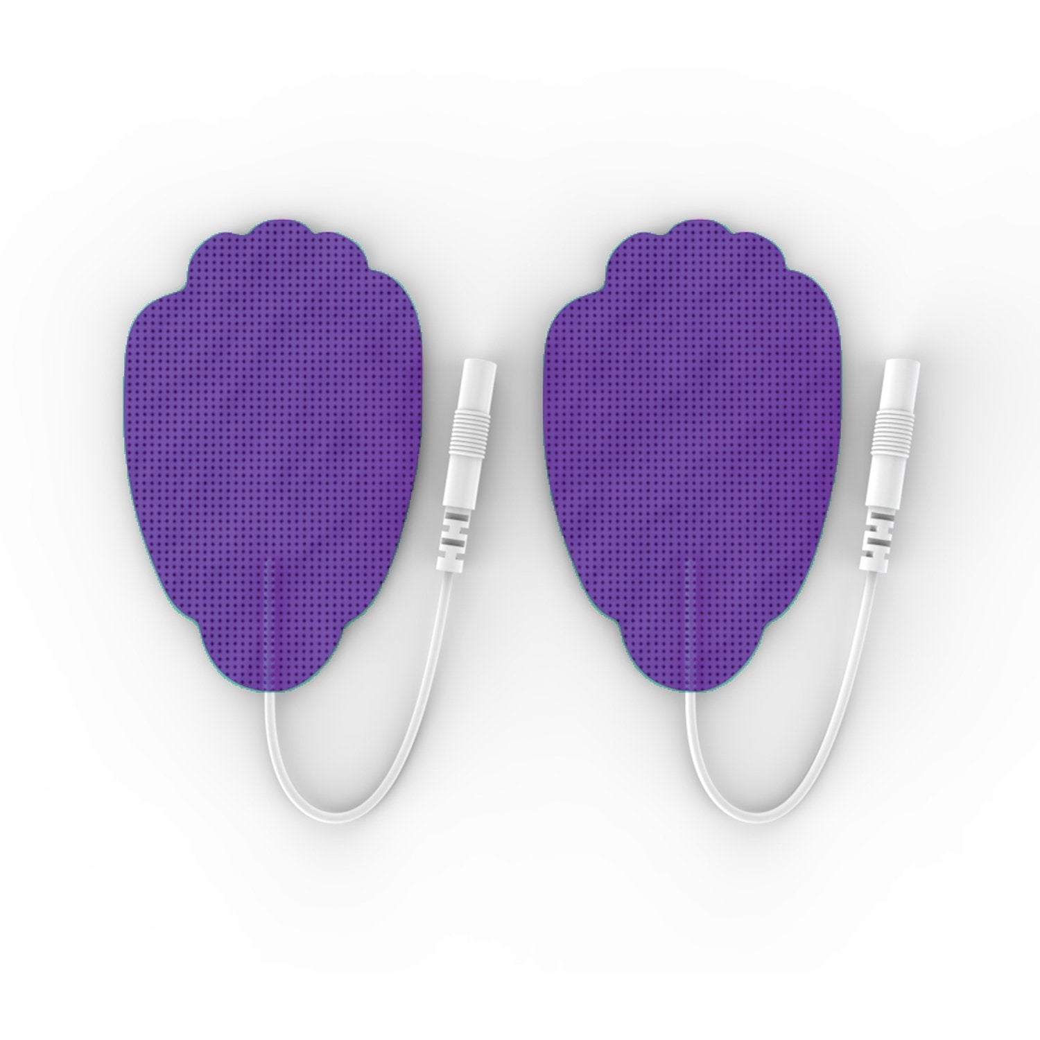 10 Pairs (20 Pcs) Purple Pin-Insert Large Hand-Shaped Electrode Patches Pads  for YK15AB | YK15RC | CT15AB | ZT15AB +CT60AB | ZT60AB Pain Relief TENS Machines Muscle Stimulators - HealthmateForever.com