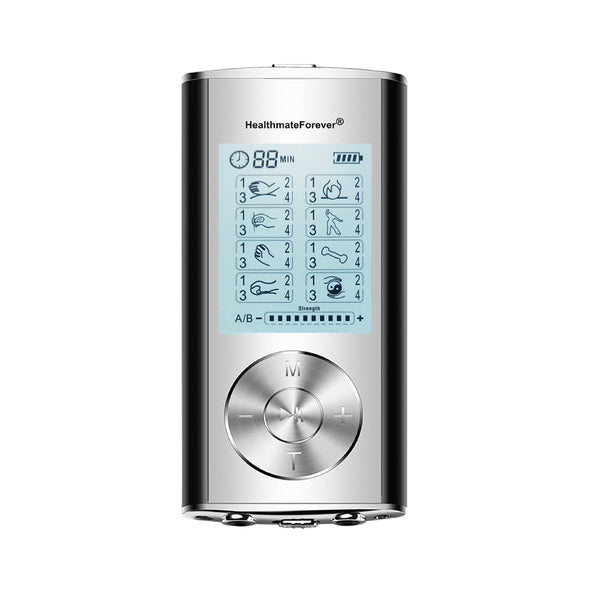 TENS Unit for Pain | HealthmateForever HM32AB with TENS Pads