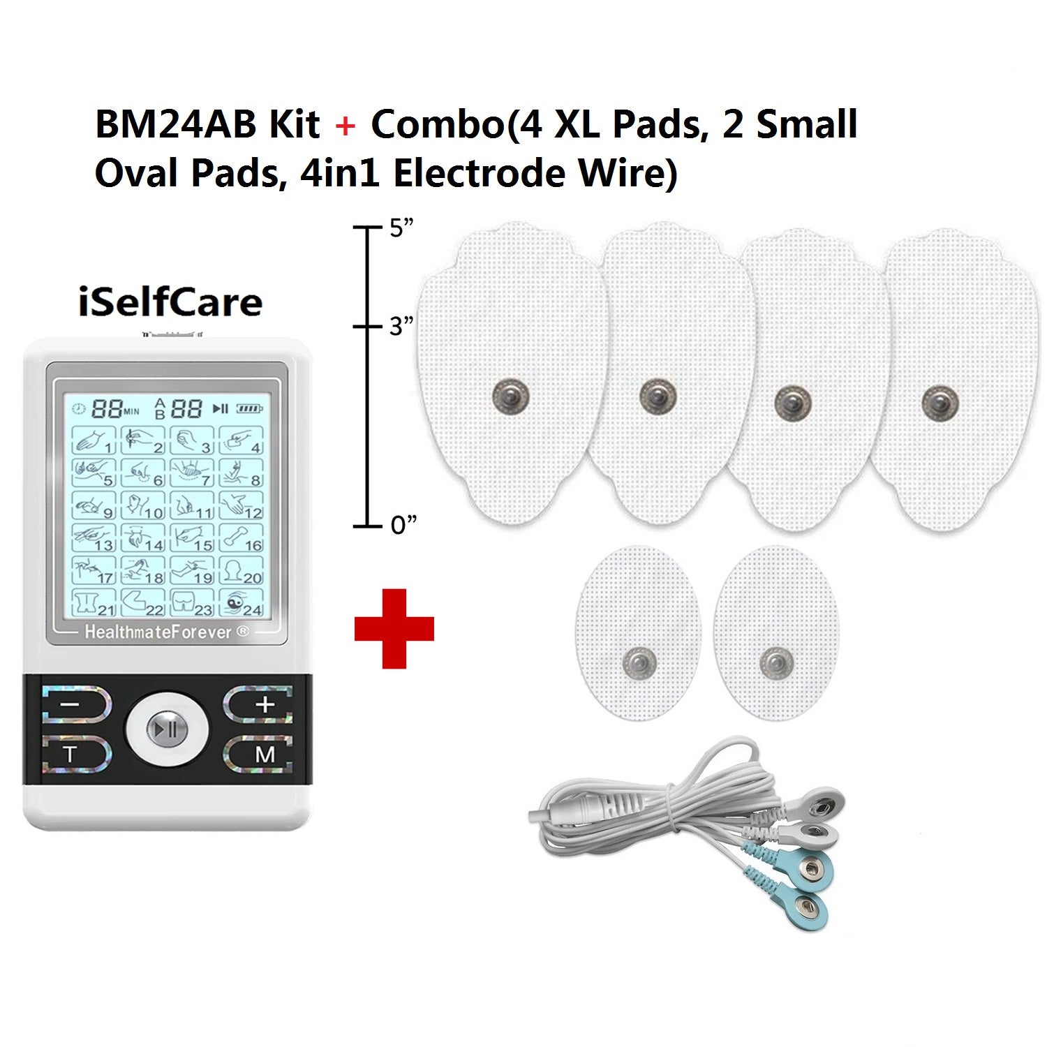Muscle Stimulator Tens Ems Unit With 8 Electrode Pads, 6 Modes 19 Intensity  Massage Patches, Dual Channel Rechargeable Tens Machine For Relaxing And  Stimulating Muscles, Suitable For Men And Women Home Use