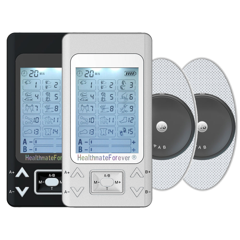 PRO15AB2 Pain Relief TENS Unit & Muscle Stimulator - 2 Year Warranty - HealthmateForever.com