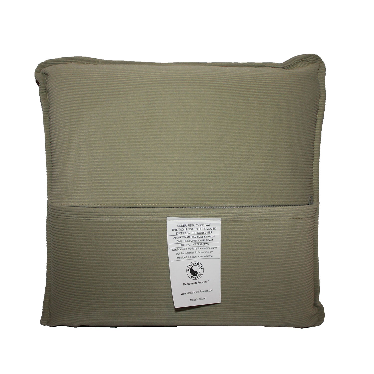 Pressure Activated Massage Pillow Sage Green - HealthmateForever.com